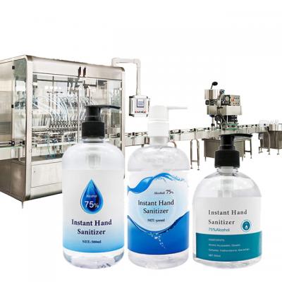 Liquid Soap & Sanitizer Bottle Liquid Filling Machine